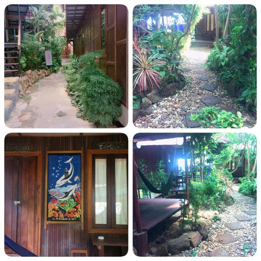 Tropical Garden Bungalow Phi Phi-öarna Rum bild